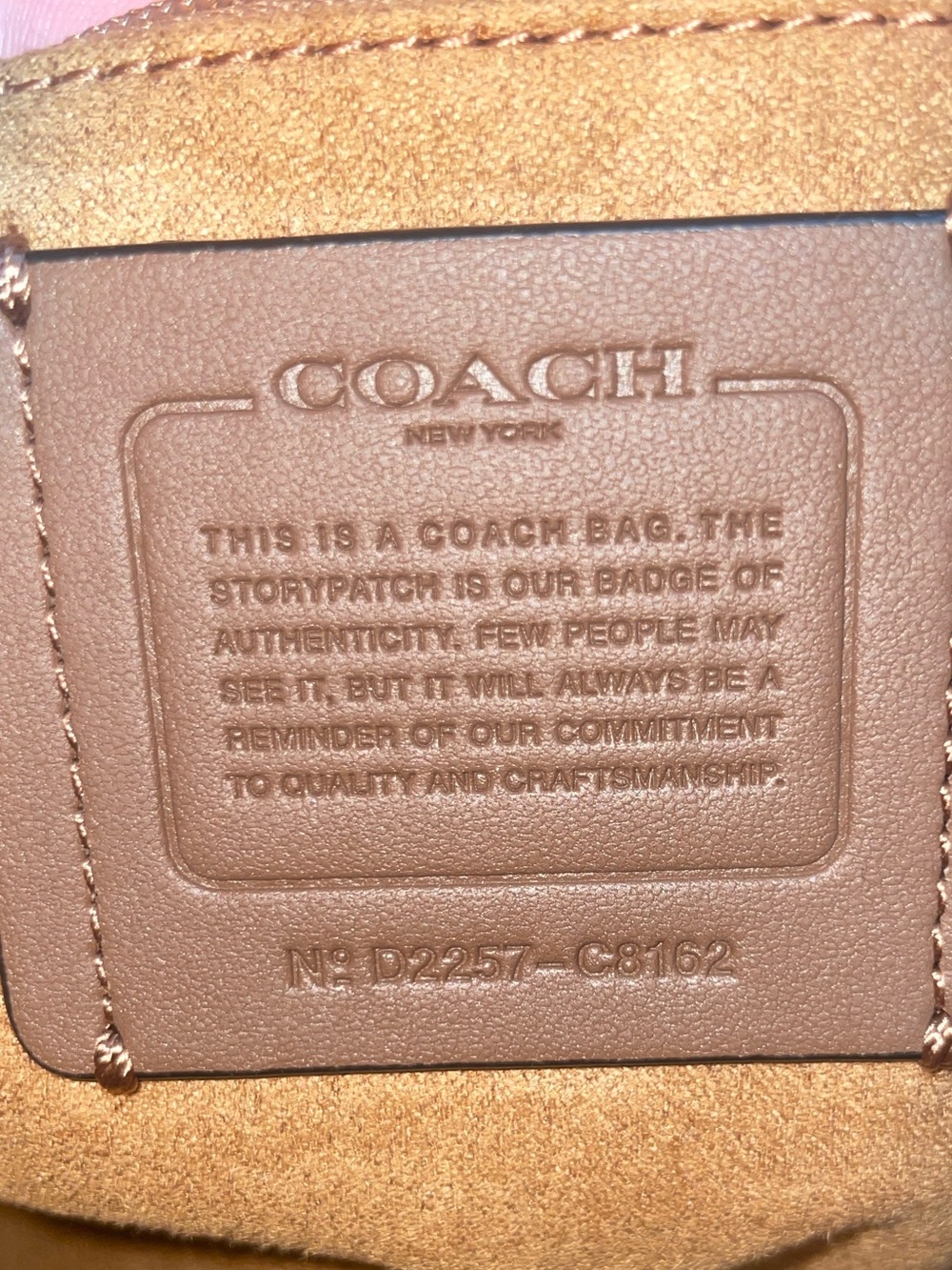 NWOT Coach ‘Kleo’ Signature Chambray Backpack - Picture 14 of 14